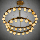 Orbita Modern Round Ring Chandelier