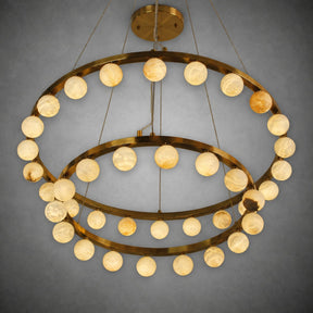 Orbita Modern Round Ring Chandelier