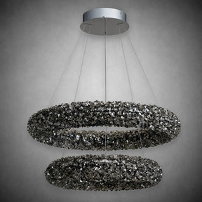 Lumina Halo Crystal Chandelier 31.5"