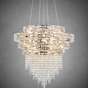Corona Crystal Halo Chandelier