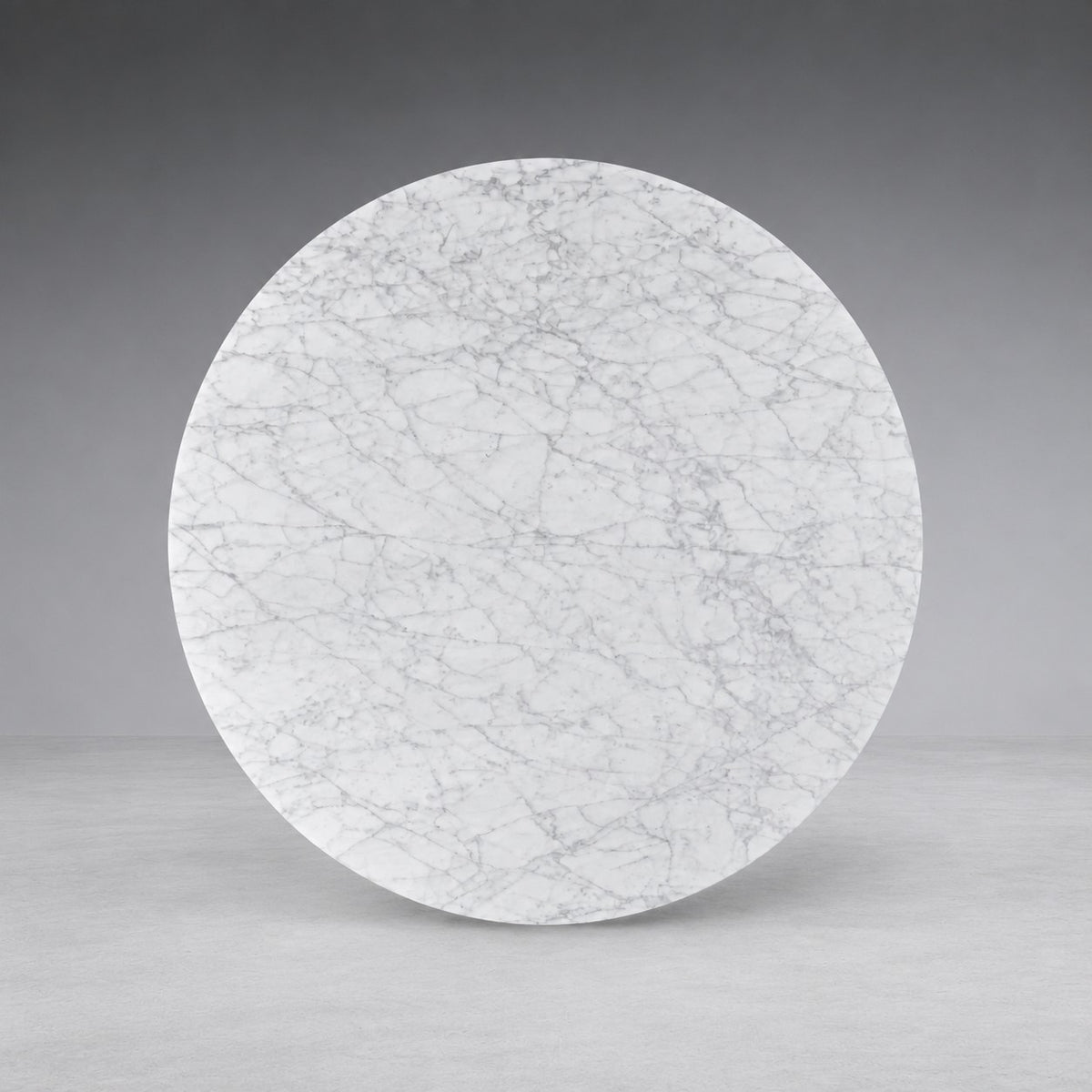 Stone Top Round Storage Coffee Table