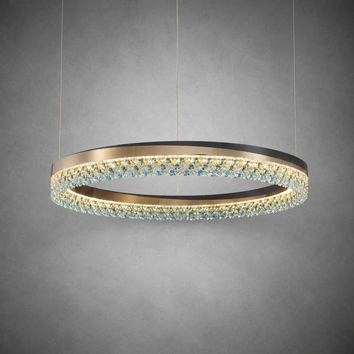 Orion Ring Crystal Chandelier