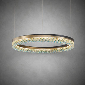 Orion Ring Crystal Chandelier