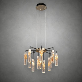 Phoenix Tree Modern Sculptural Ring Chandelier