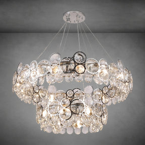 Velo Crystal Crown Chandelier