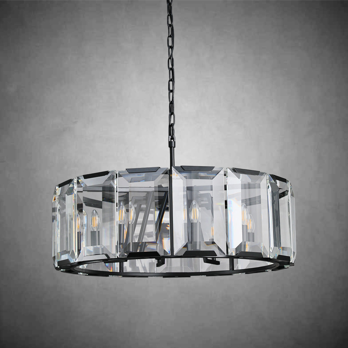 Charles Series Crystal Chandelier Round / Rectangular