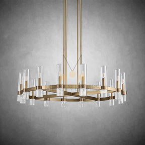 Nova Luxury Glass Round Chandelier