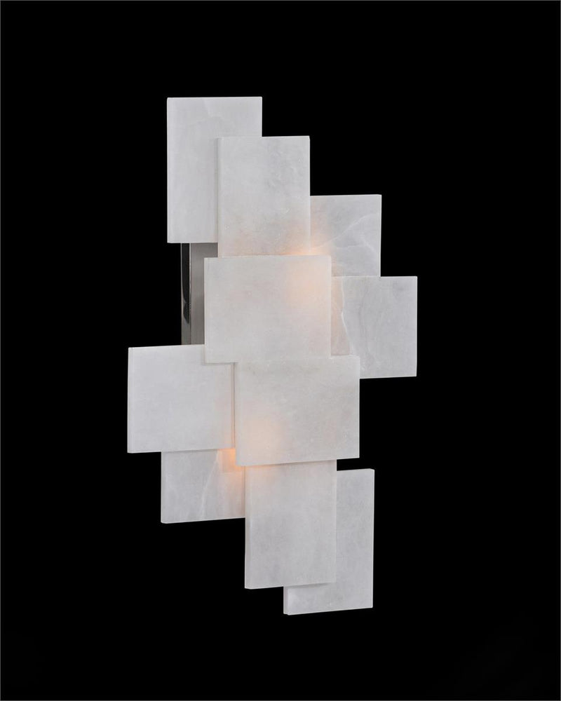 Aaron Alabaster Wall Sconce for Bedroom Living Room