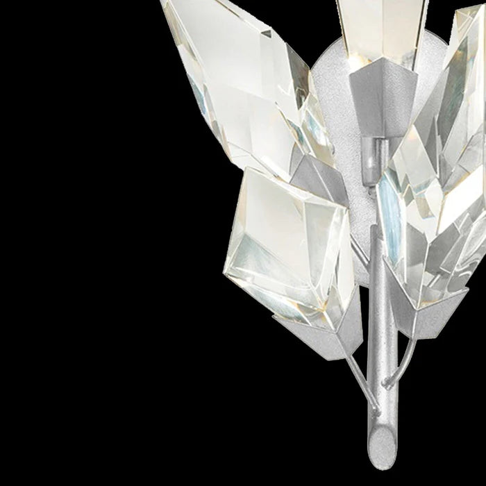 Addison Modern luxury forests 18" Crystal Wall Lamp