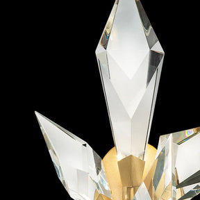 Addison Modern luxury forests 18" Crystal Wall Lamp