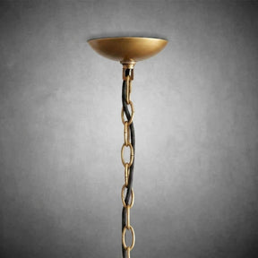 Adela Glass Petal 6 Light Chandelier