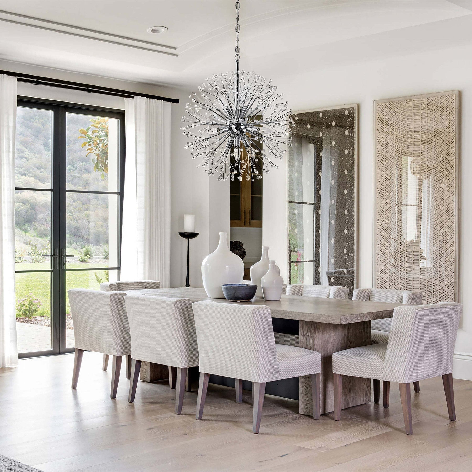 Dandelion Round Chandelier 22"30"43"