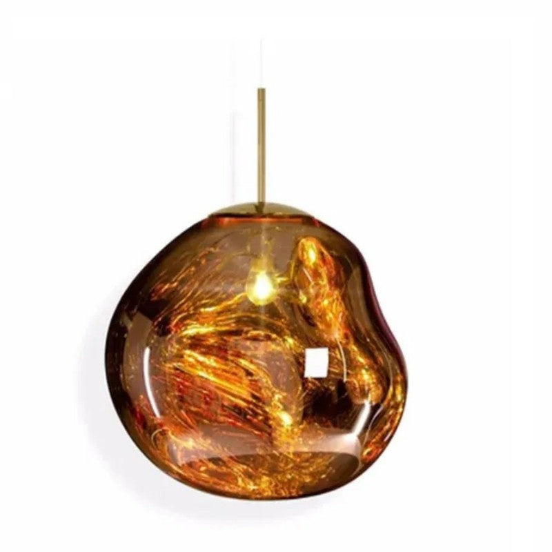 Afra Glass Chandelier 36”