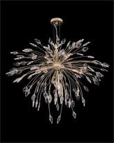 Reveille Crystal Constellation Seven-Light Pendant Chandelier - Merlin Lamps