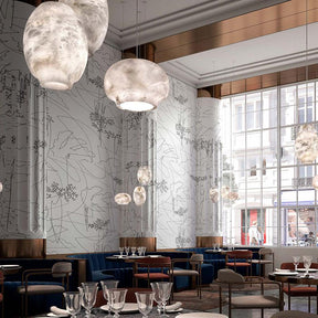 Alabaster Lantern Pendant  rbrights   