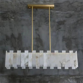 Alabaster Linear Chandelier
