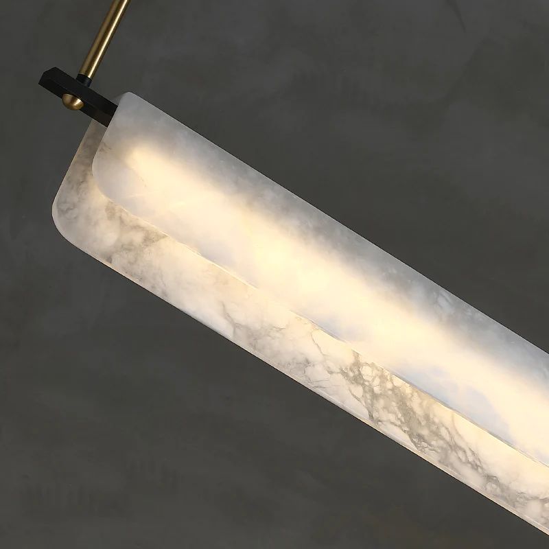Alabaster Linear Pendant  rbrights   