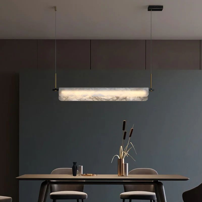Alabaster Linear Pendant  rbrights   