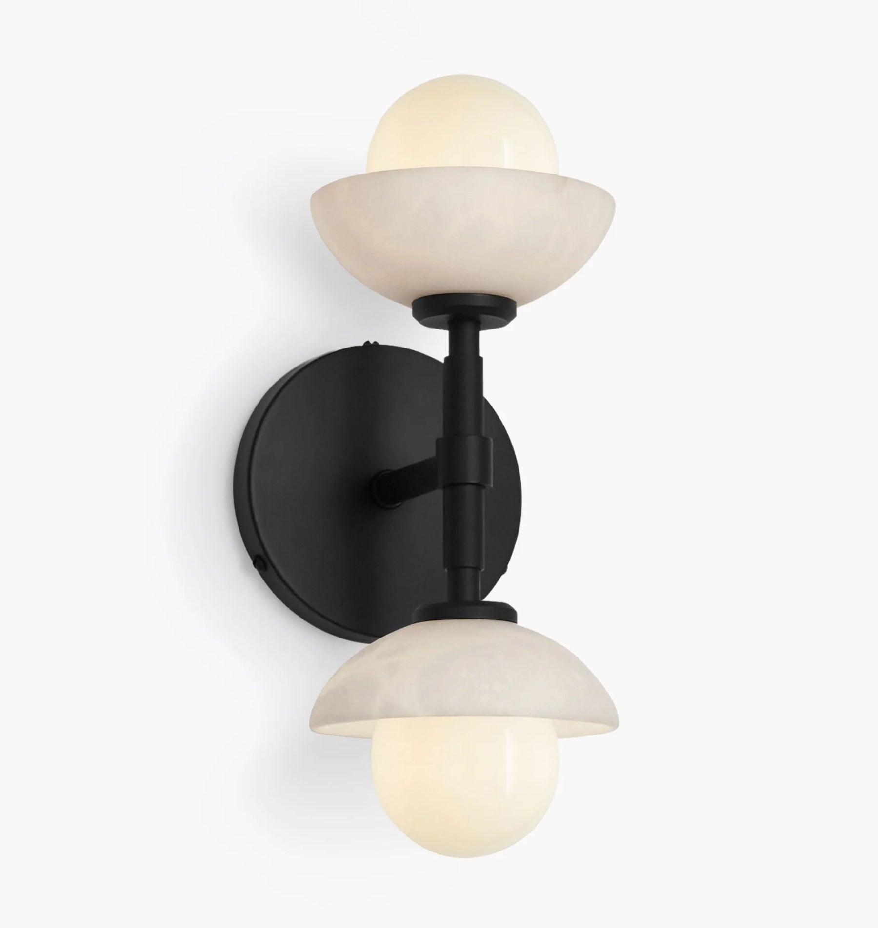 Alabaster Shade Greenwich Linear Wall Sconce