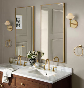 Alabaster Shade Greenwich Single Wall Sconce