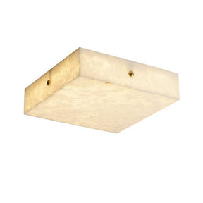 Alabaster Square Flushmount 壁灯灯具 rbrights   