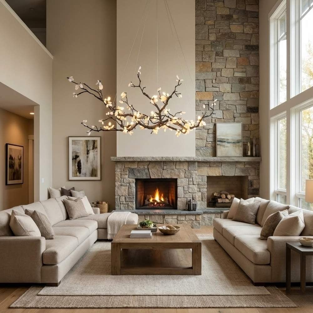 Alba Tree Branch Chandelier - 39.37” (100 cm)Warm White 3000KMerlinlamps