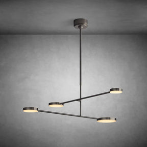 Black Alexander Mobile Chandelier 36" with matte finish