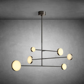 Bronze finish Alexander Mobile Chandelier 46" for contemporary interiors