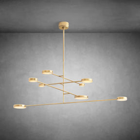 Mobile-inspired chandelier product photo in 60-inch size
