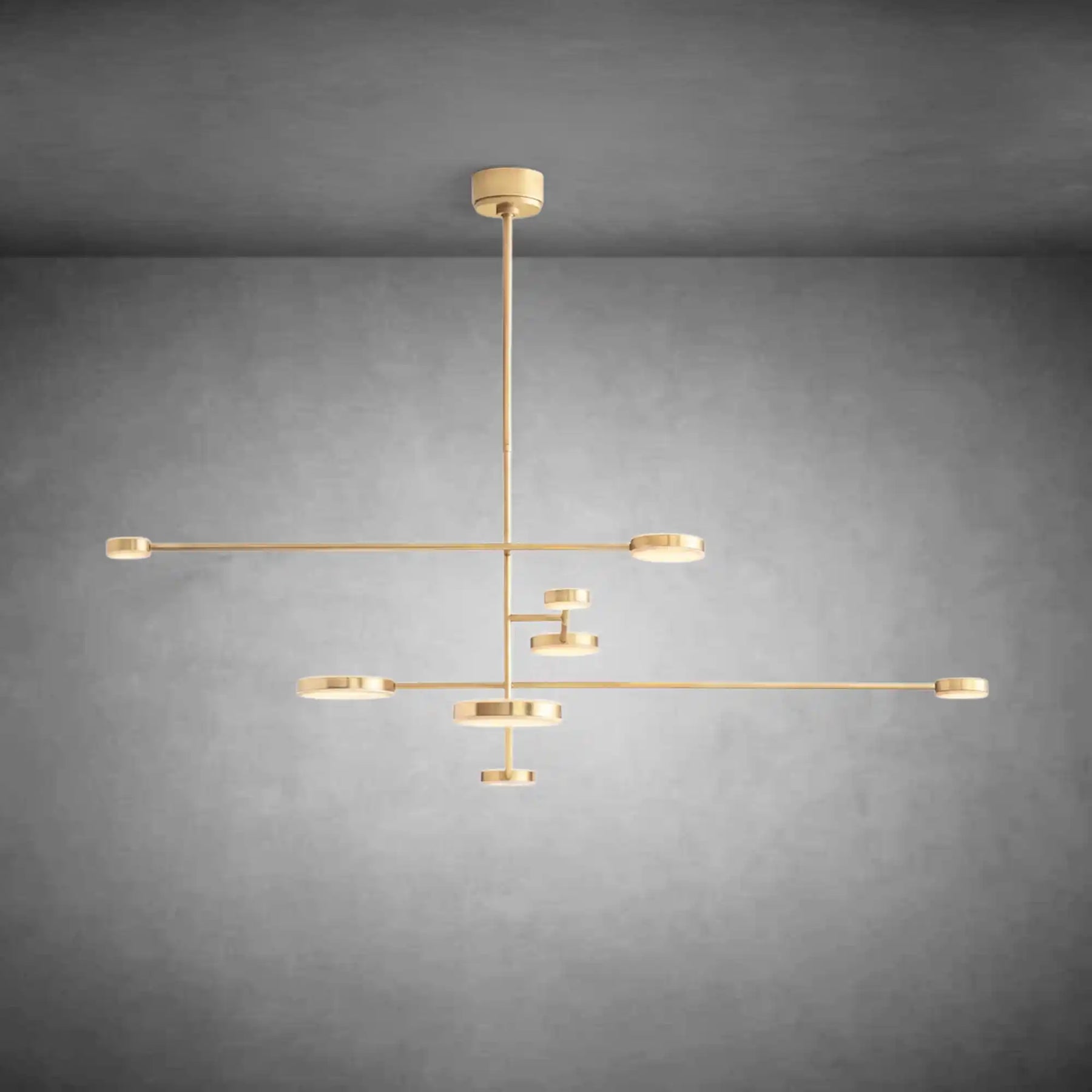 Luxury sculptural Alexander Mobile Chandelier 60" product image
