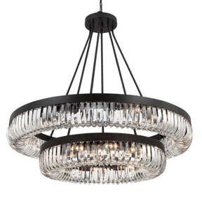 Alice 2-Tier 26 Light Chandelier 42”