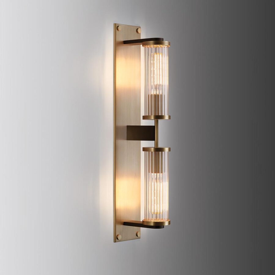 Alouett Glass Linear Wall Sconce