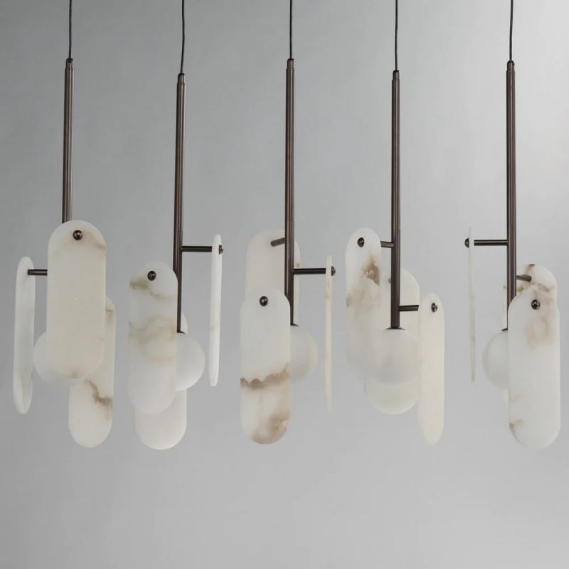 Alabaster Studio M Megalith 5-Light Pendant