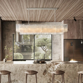 Amedio Rectangular Chandelier 72"
