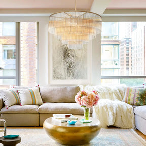 Amedio Round Chandelier 40"