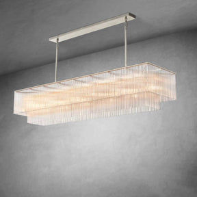 Amedio Rectangular Chandelier 72"