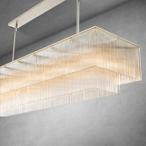 Amedio Rectangular Chandelier 72"