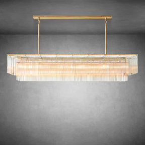 Amedio Rectangular Chandelier 72"