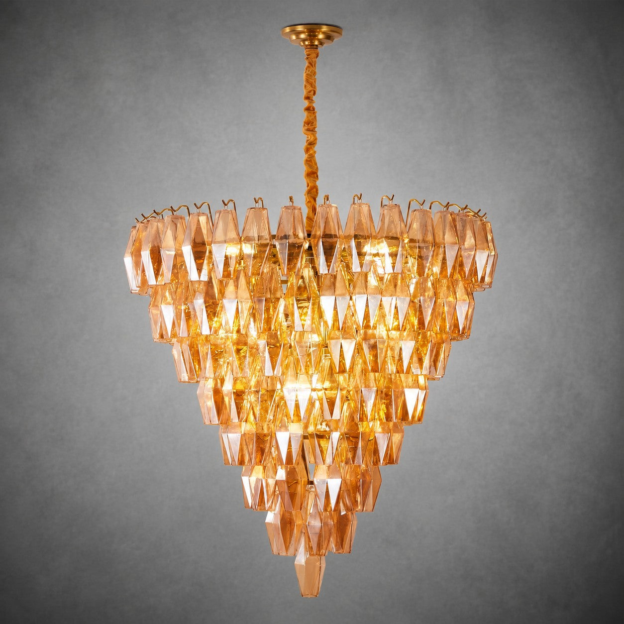 Amber Empire Chandelier