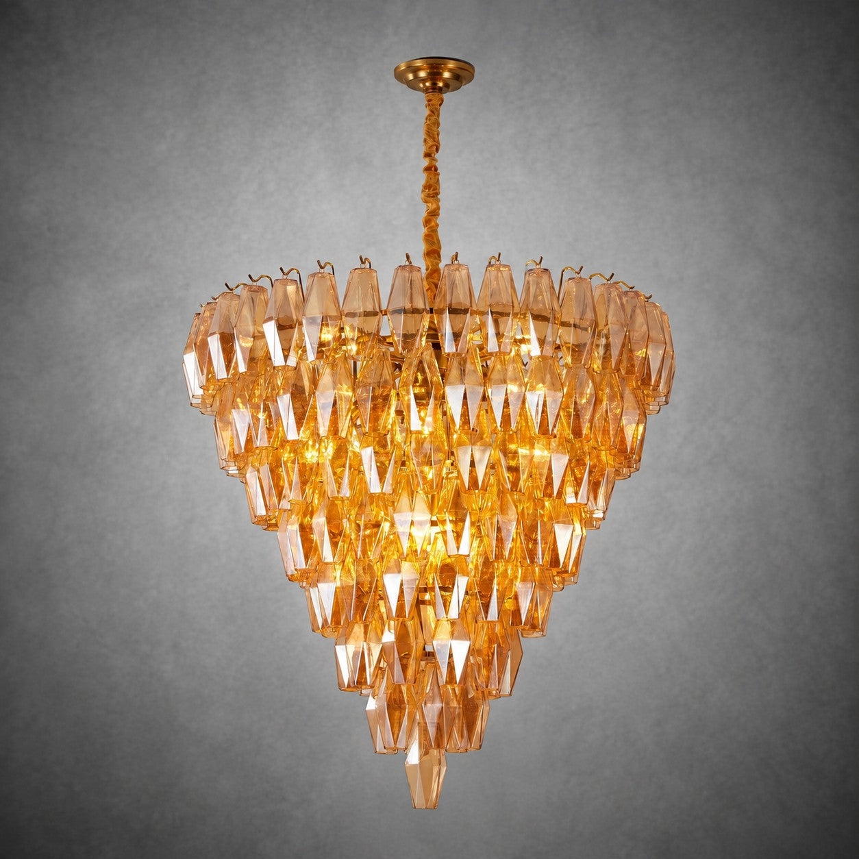 Amber Empire Chandelier
