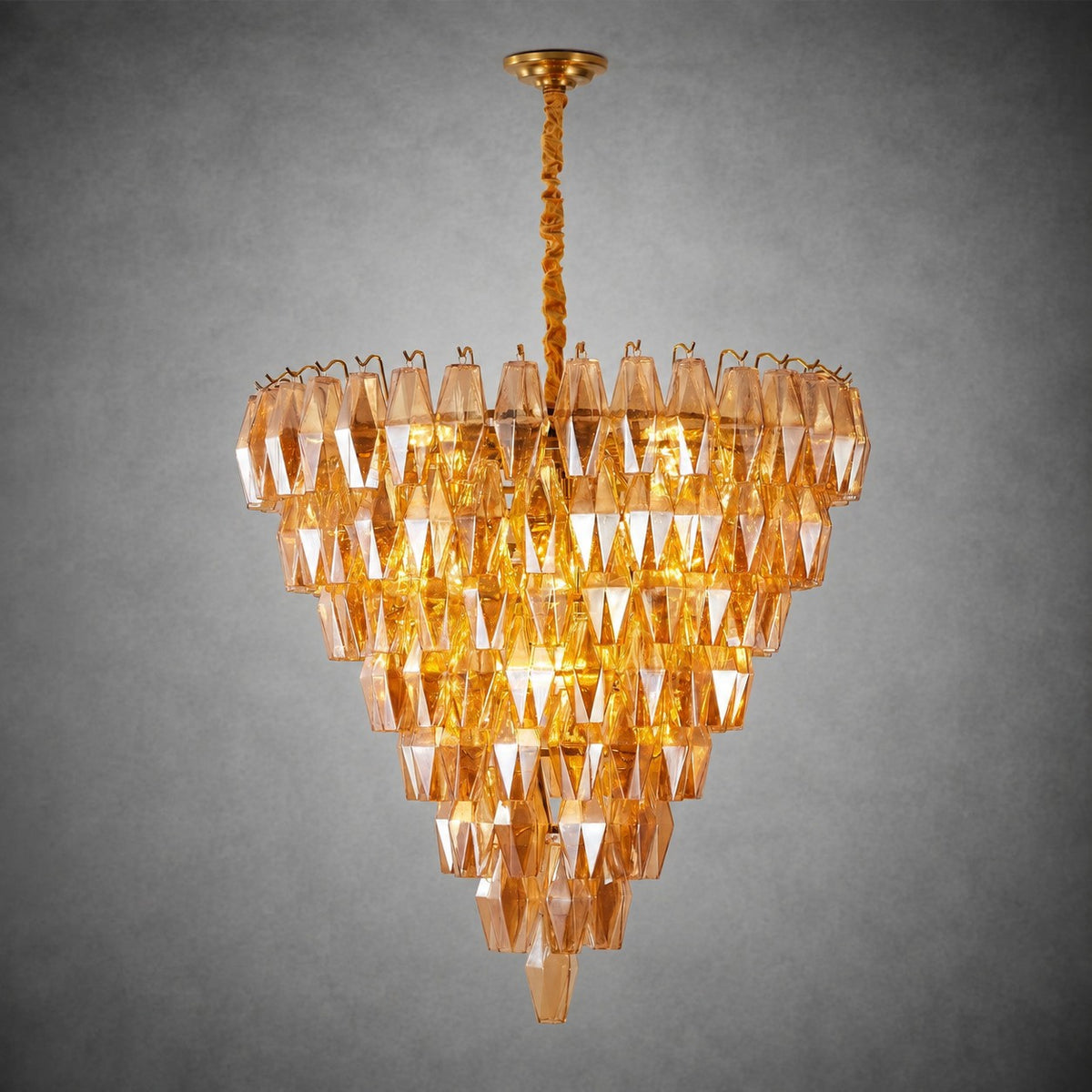 Amber Empire Chandelier