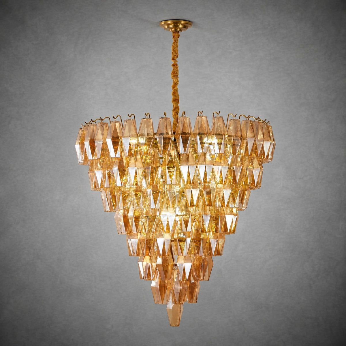 Amber Empire Chandelier