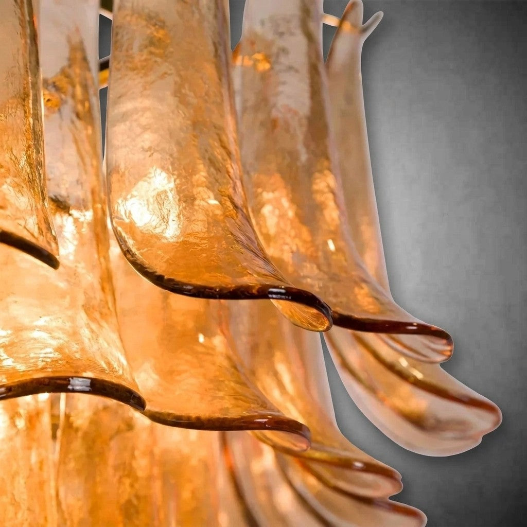 Amber Petalo Chandelier – 2 Sizes
