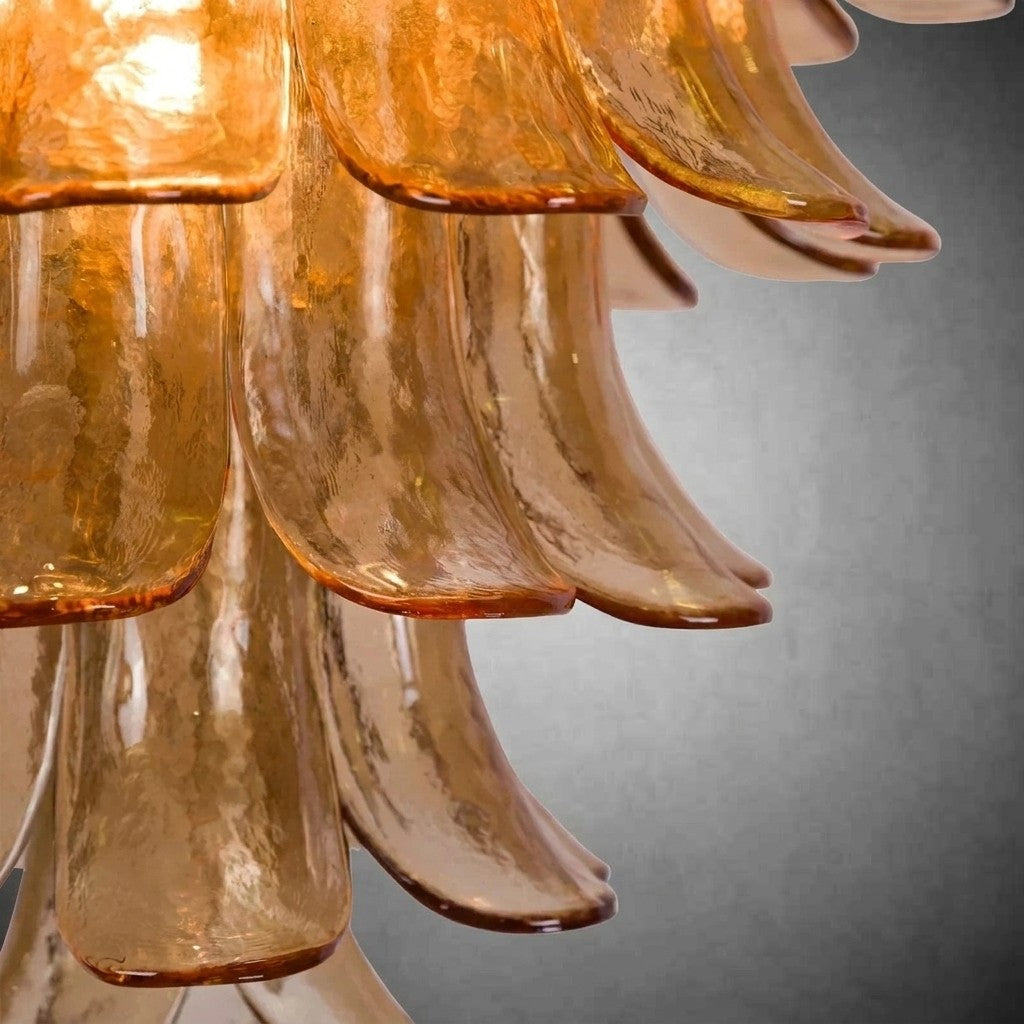 Amber Petalo Chandelier – 2 Sizes