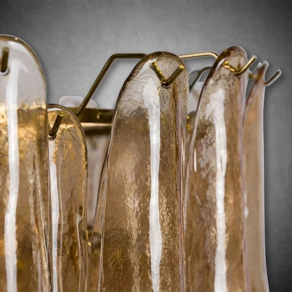 Amber Petalo Chandelier – 2 Sizes