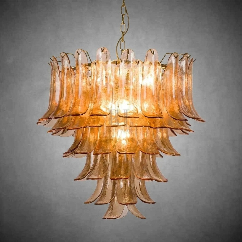 Amber Petalo Chandelier – 2 Sizes