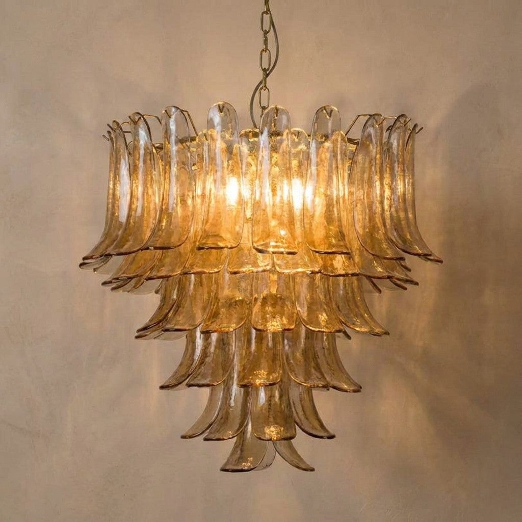 Amber Petalo Chandelier – 2 Sizes
