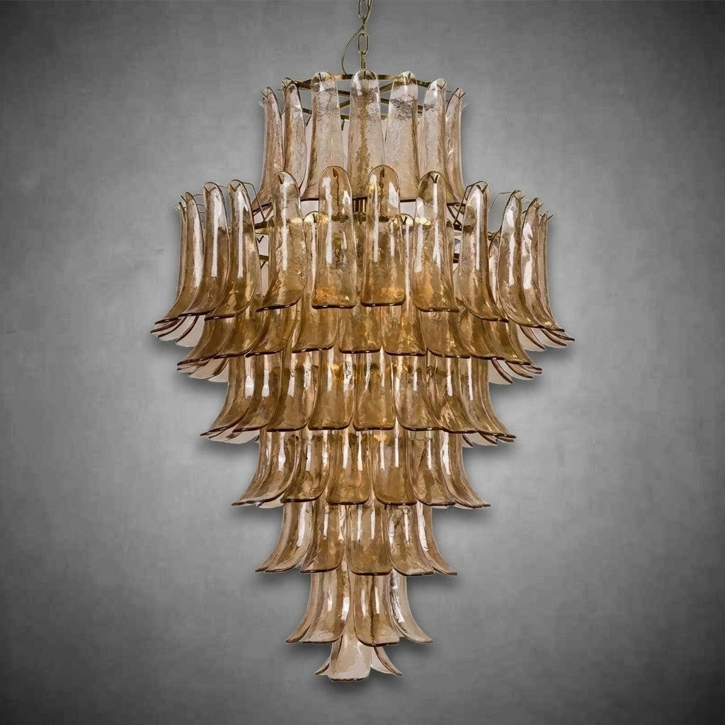 Amber Petalo Chandelier – 2 Sizes