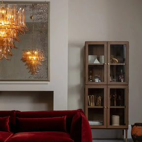 Amber Petalo Chandelier – 2 Sizes - Large 35.4"WBlushlighting