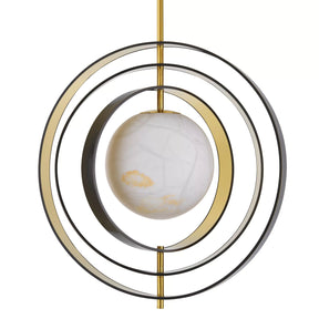 Ambrose Modern Alabaster Pendant Chandelier
